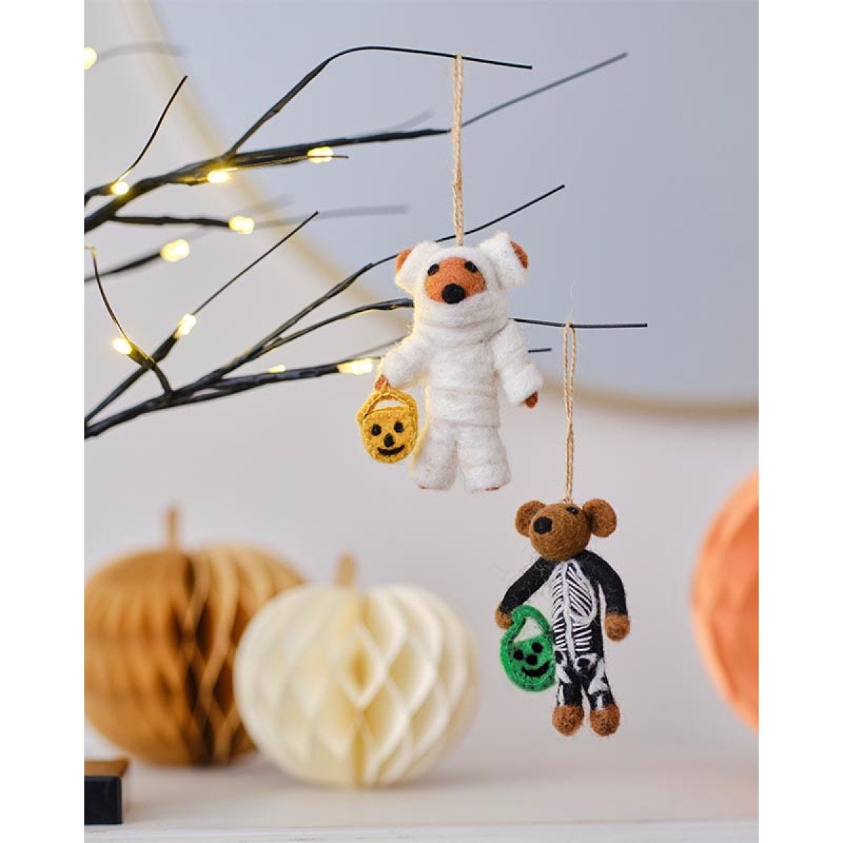 Trick or Treat Mummy Tree Decoration
