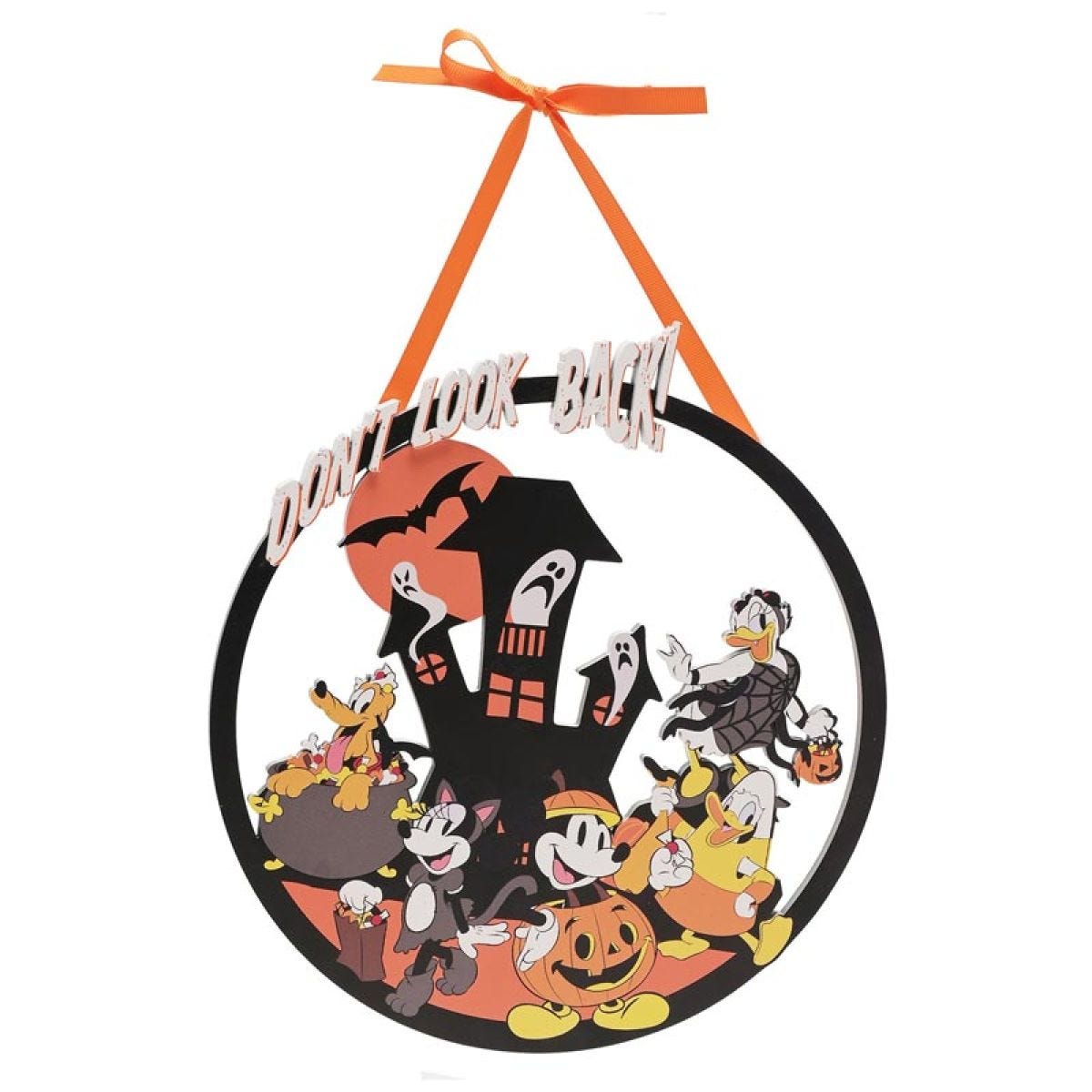 Disney Mickey & Friends Halloween Plaque - 35cm