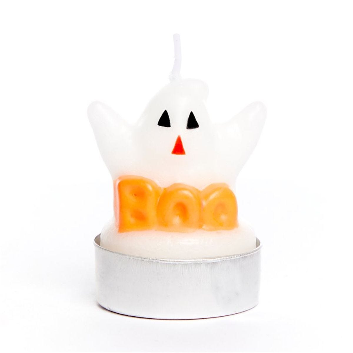 Ghost Tea Light Candles - 5cm (3pk)