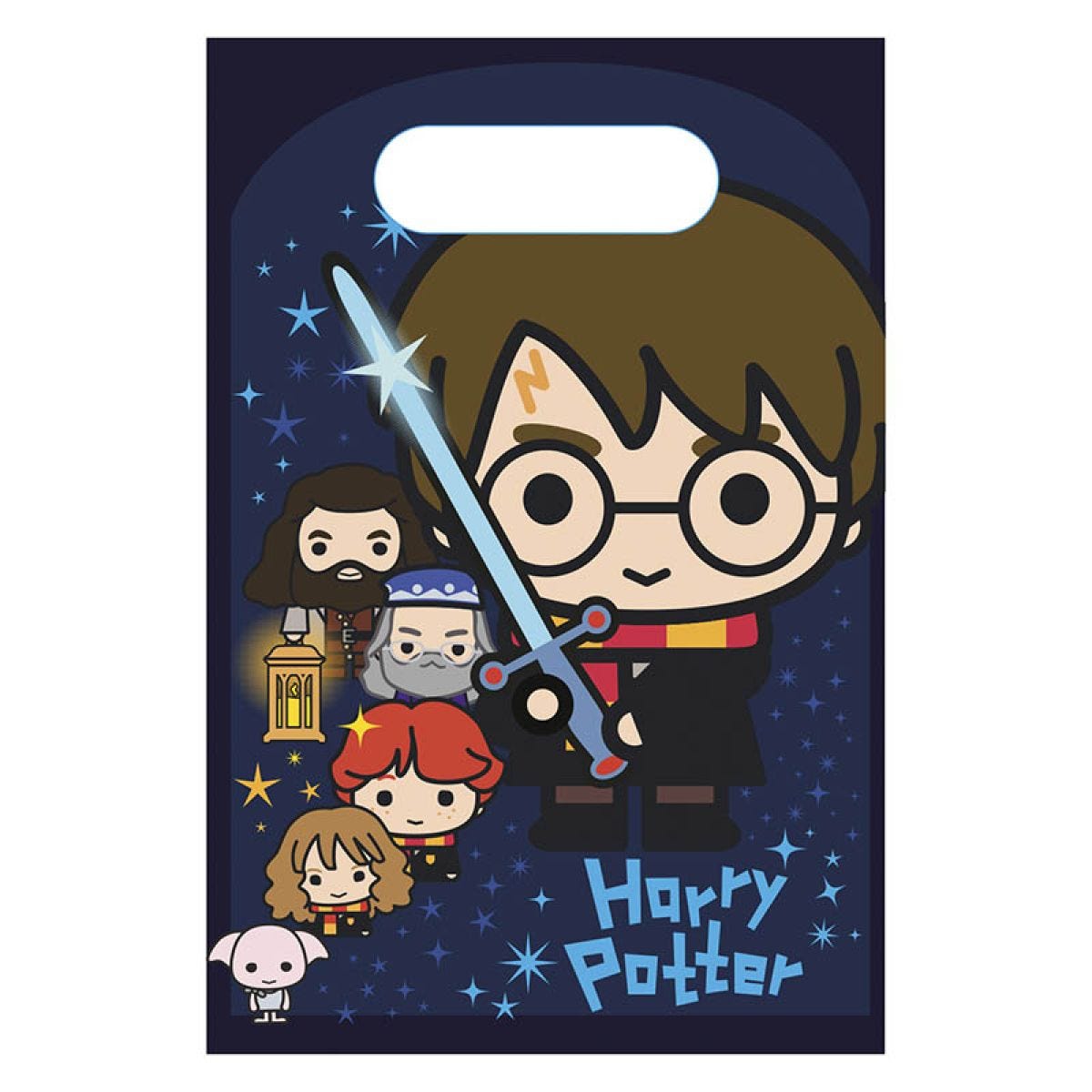 Harry Potter Paper Party Loot Bags (8pk)