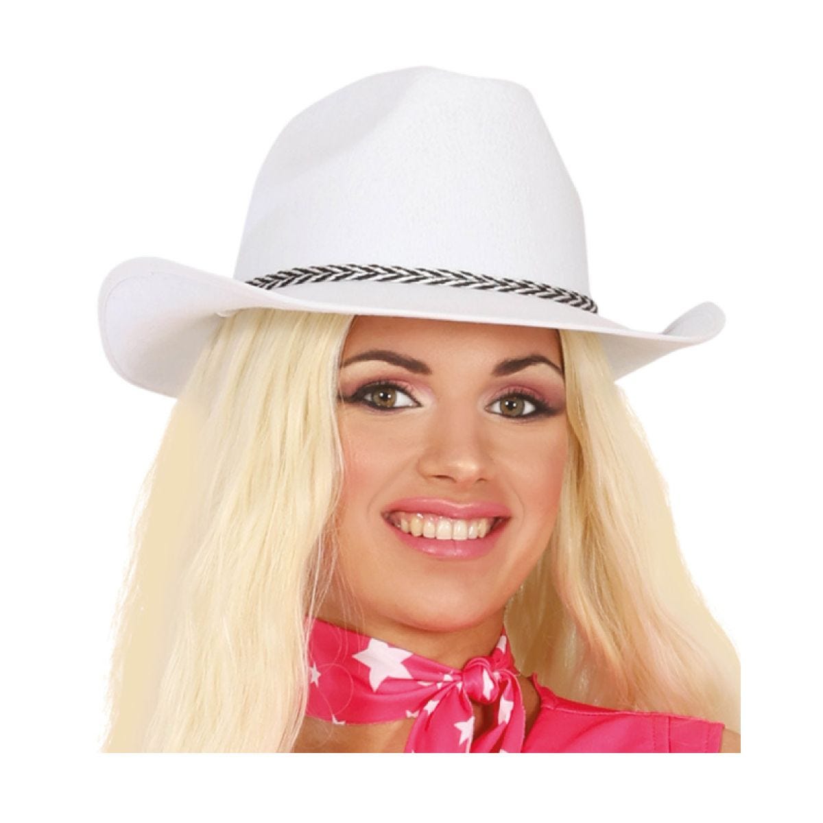 White Cowboy Hat - Womens