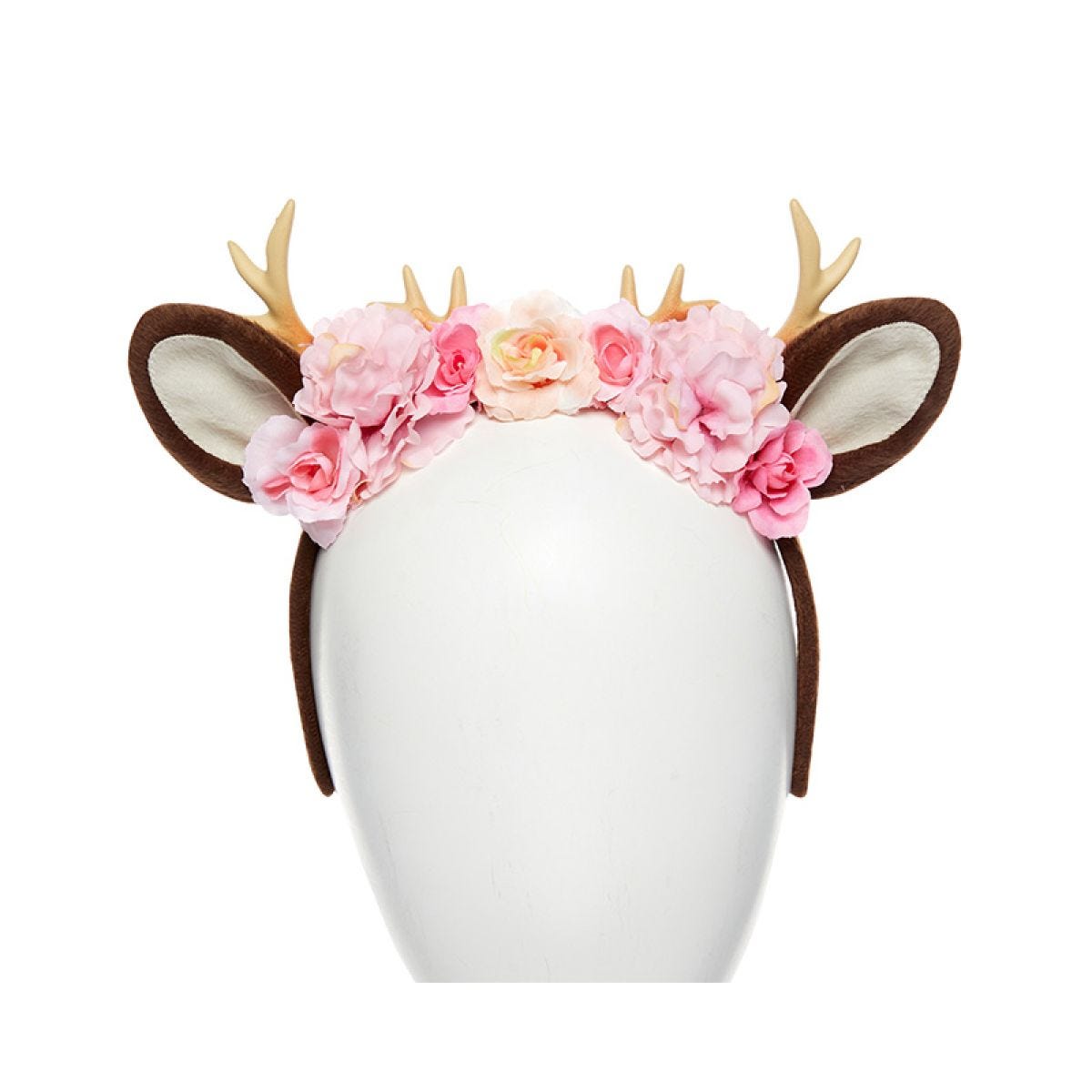 Deer Doe Floral Headband