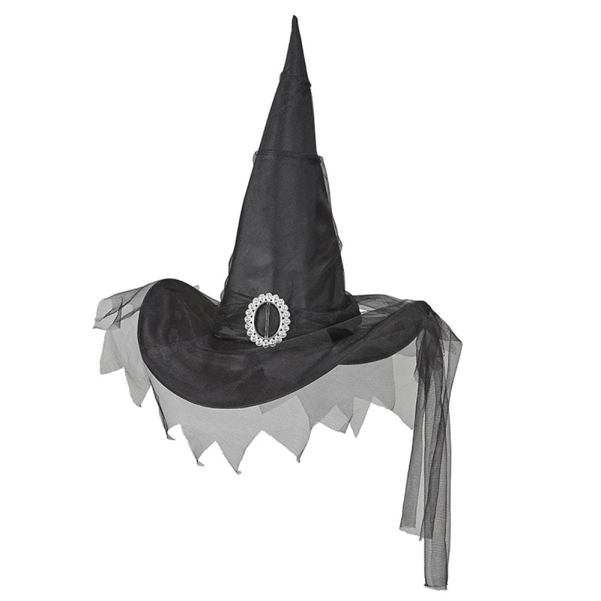 Black Witch Hat With Tulle
