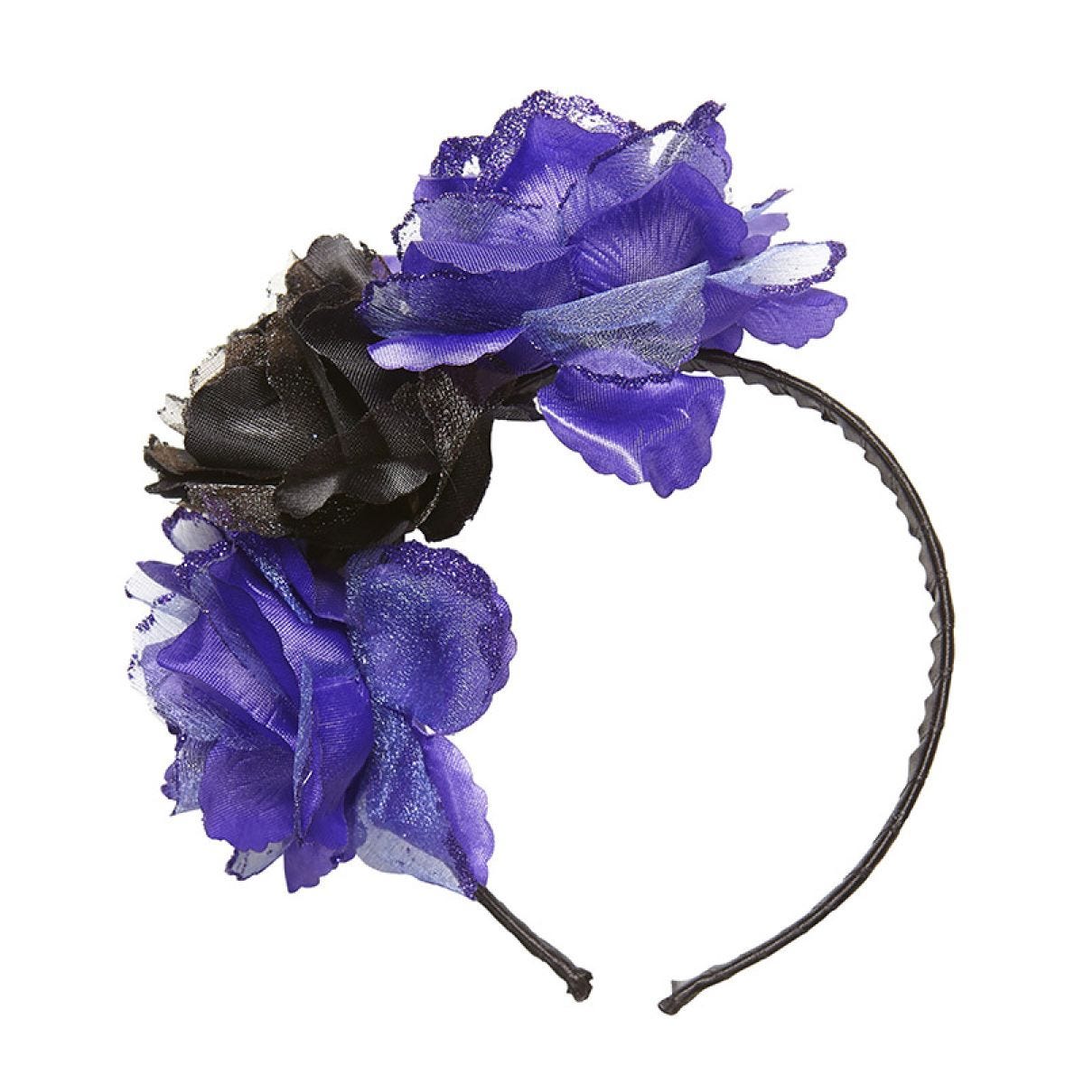 Roses Headband With Glitter