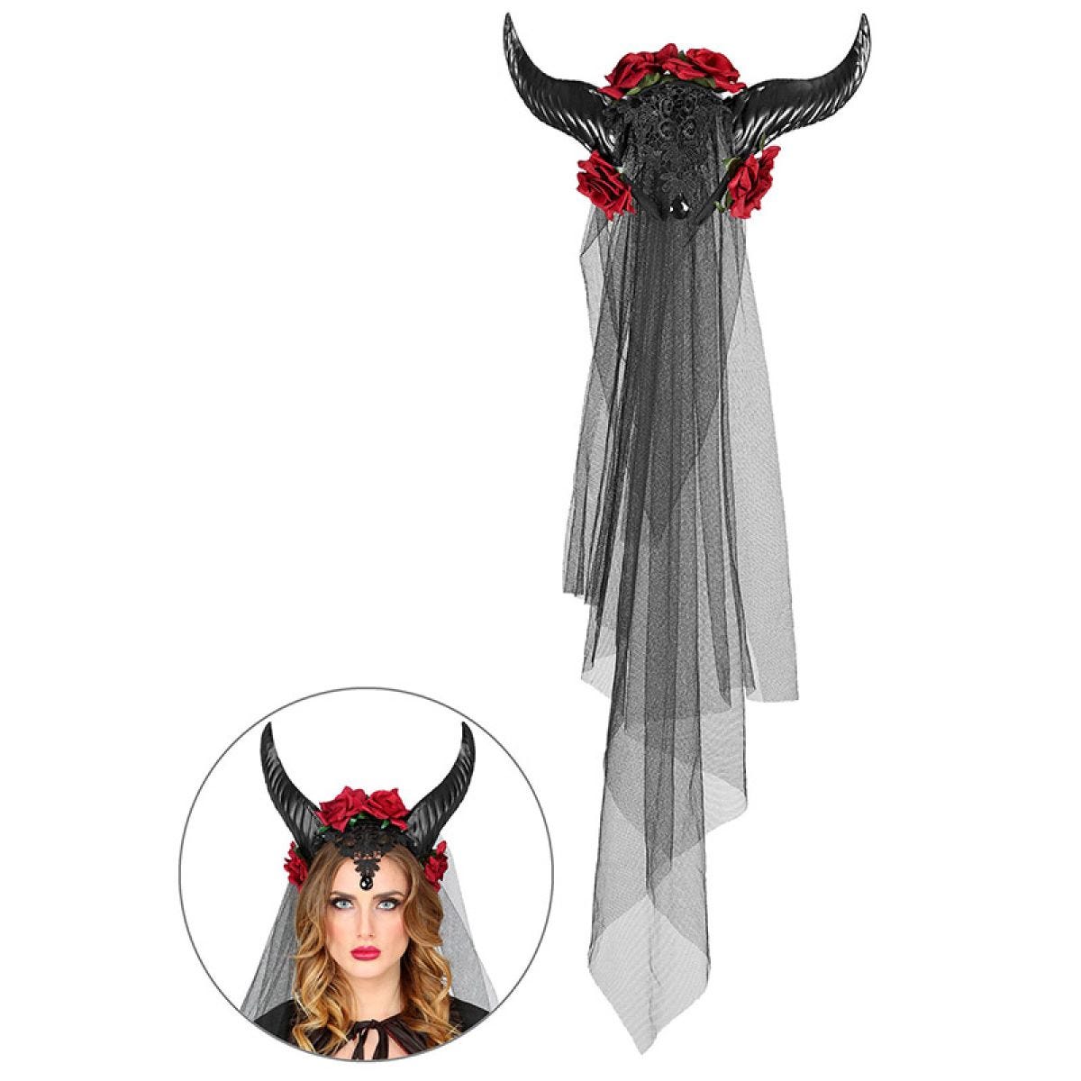 Bridal Veil With Horns