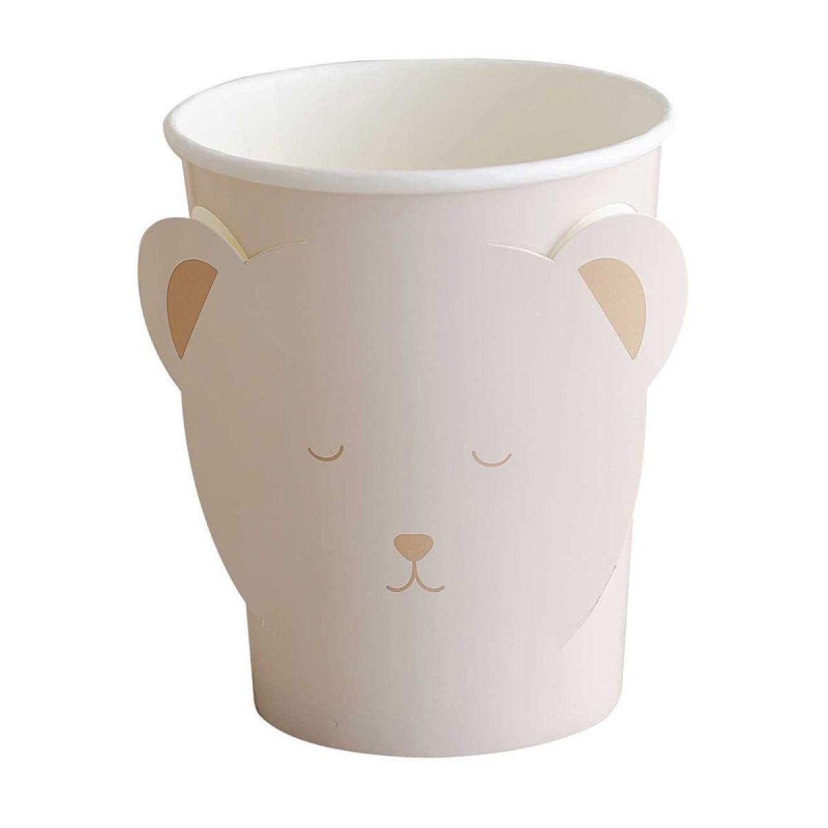 Teddy Bear Baby shower Paper Cups (8pk)