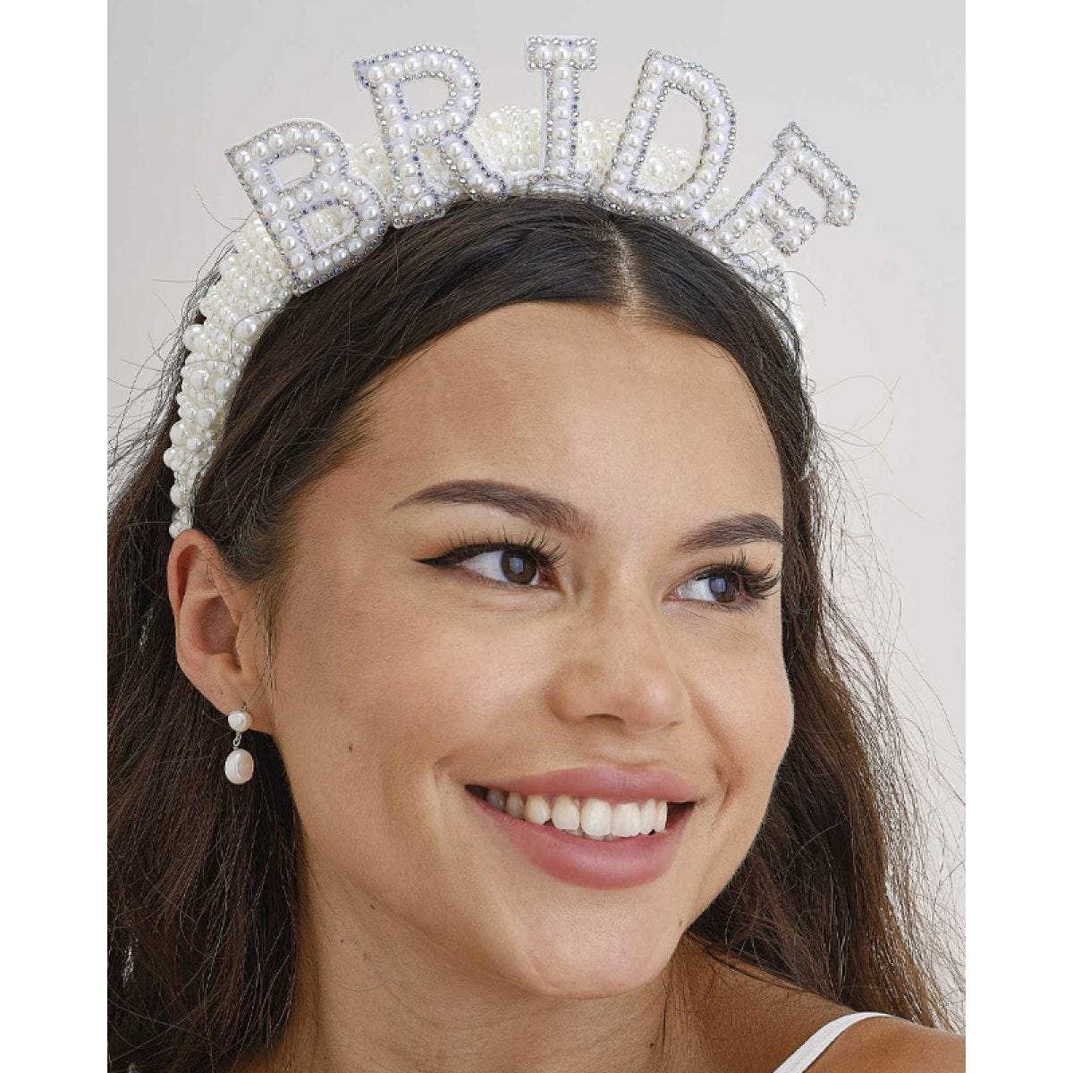 Bride Pearl Headband - 18cm x 17cm