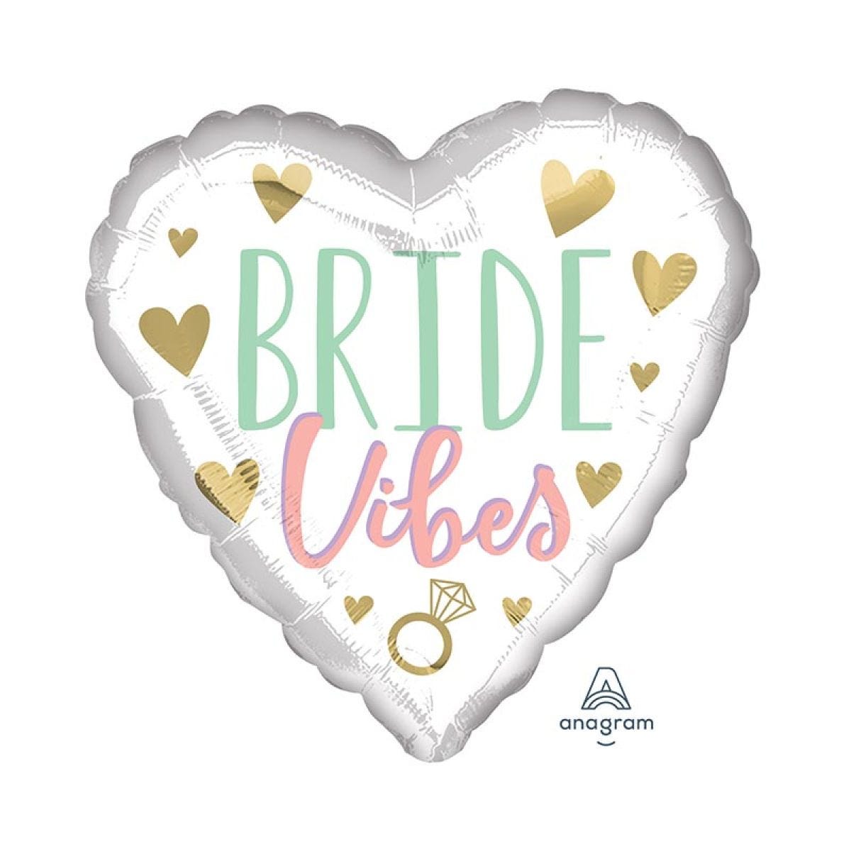 Bride Vibes Hen Party Balloon - 18" Foil
