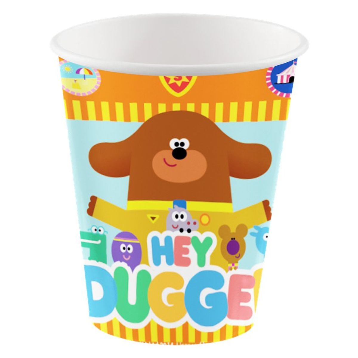 Hey Duggee Paper Cups - 260ml (8pk)