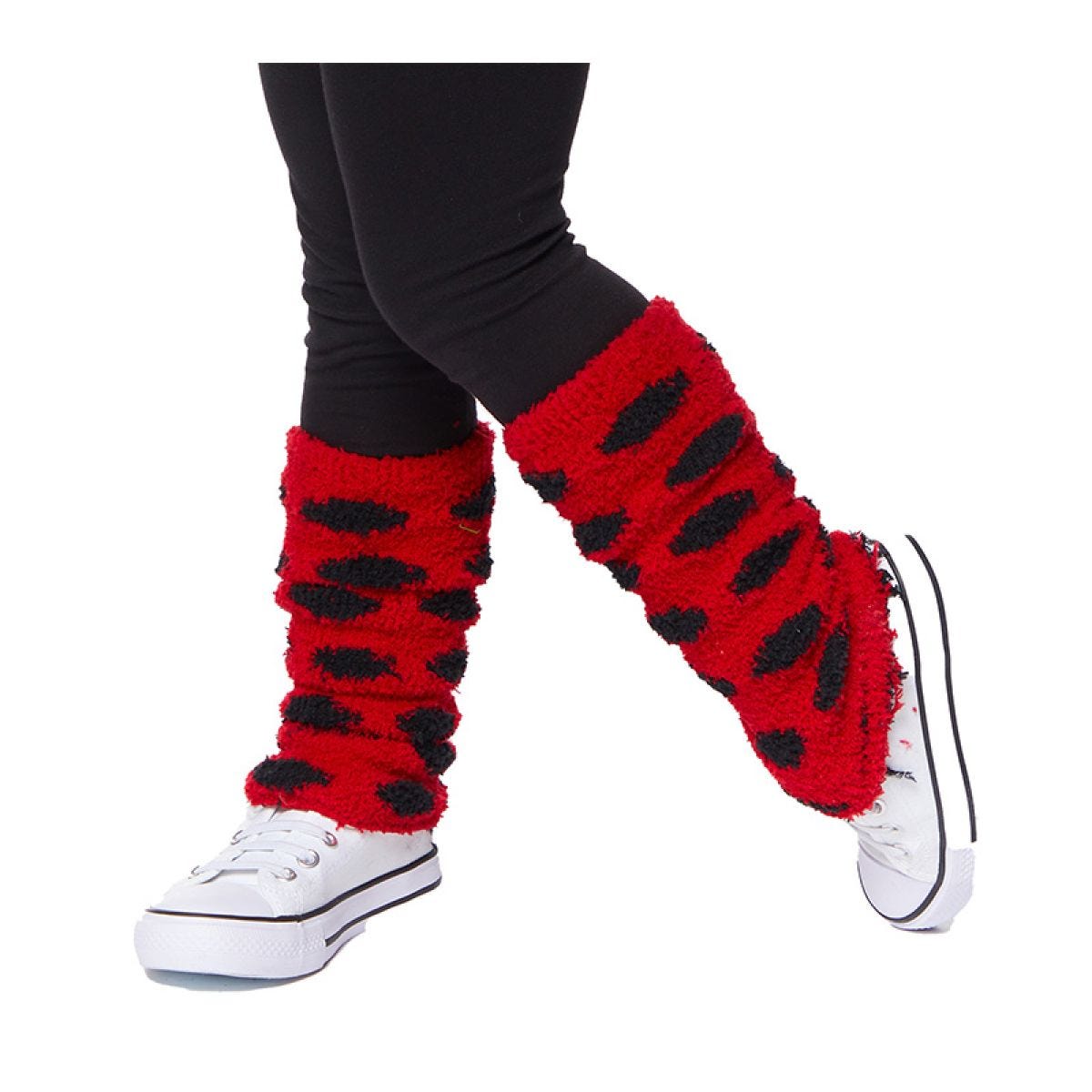 Ladybug Leg Warmers - Child