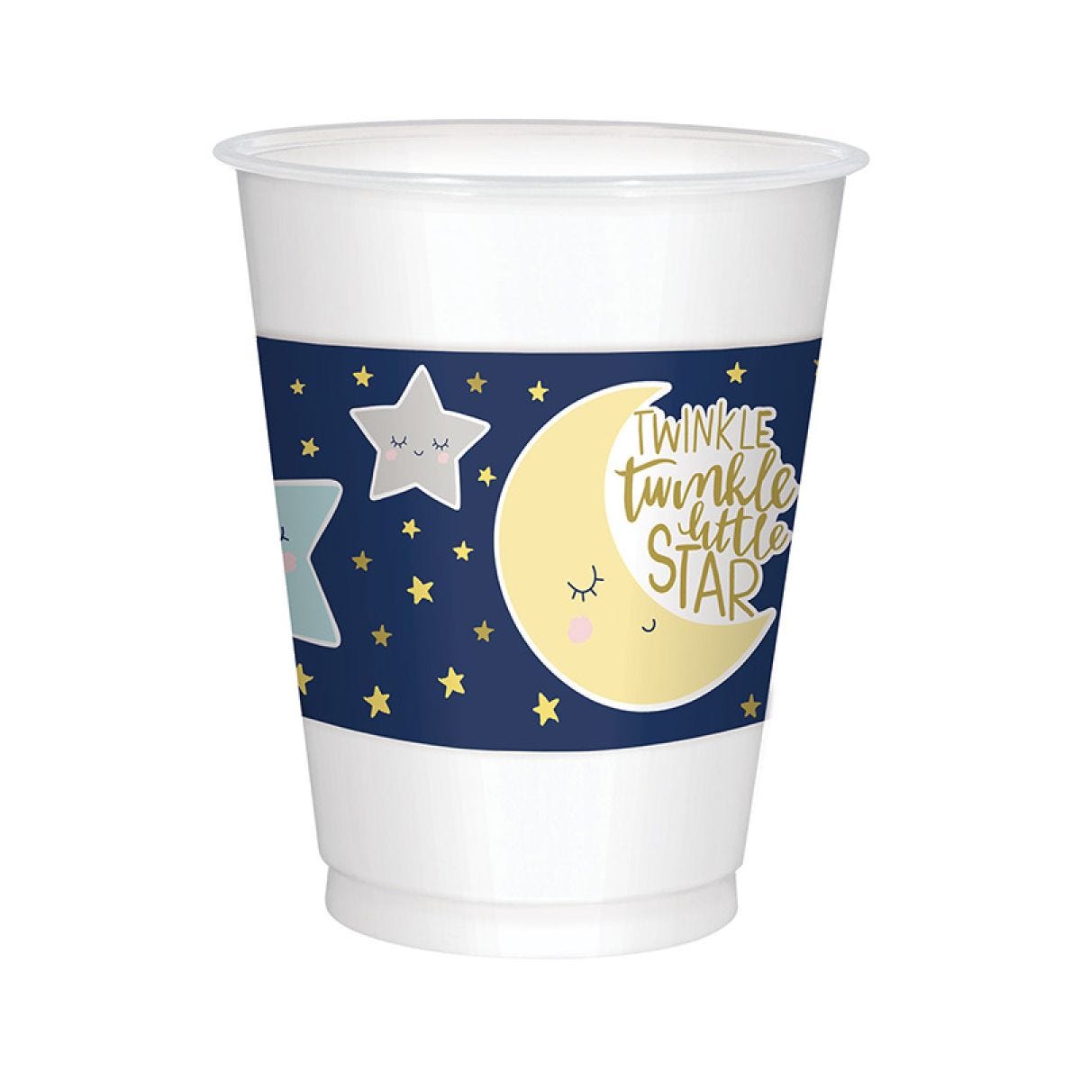 Twinkle Little Star Plastic Cups - 473ml