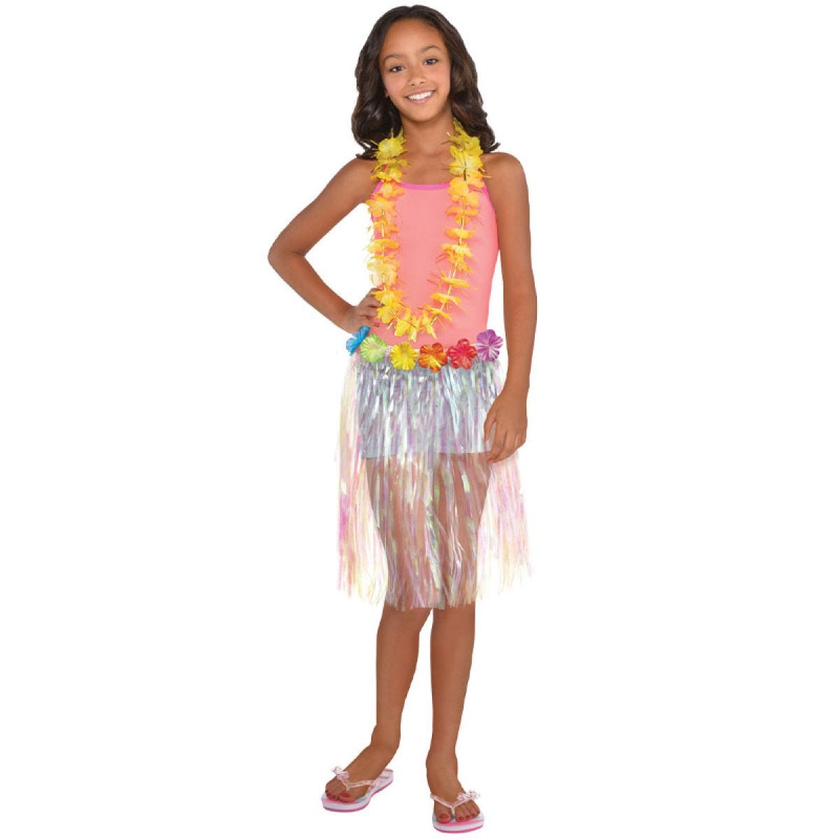Iridescent Grass Skirt - Child