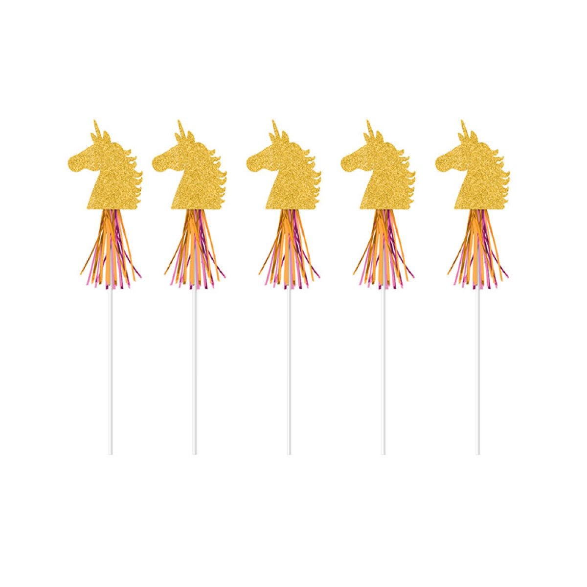 Magical Unicorn Paper Wands (6pk)