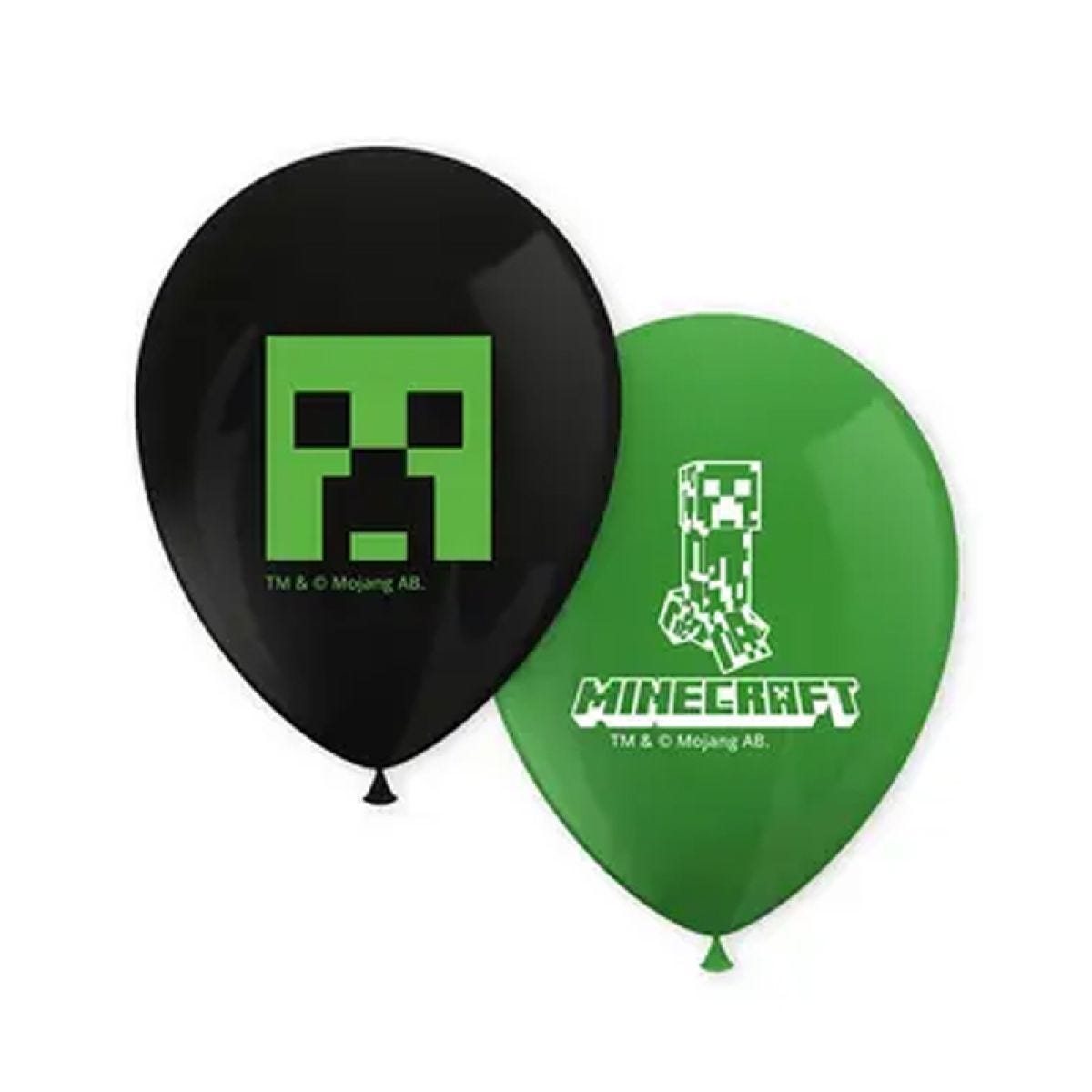 Minecraft Balloons - 12" Latex (8pk)