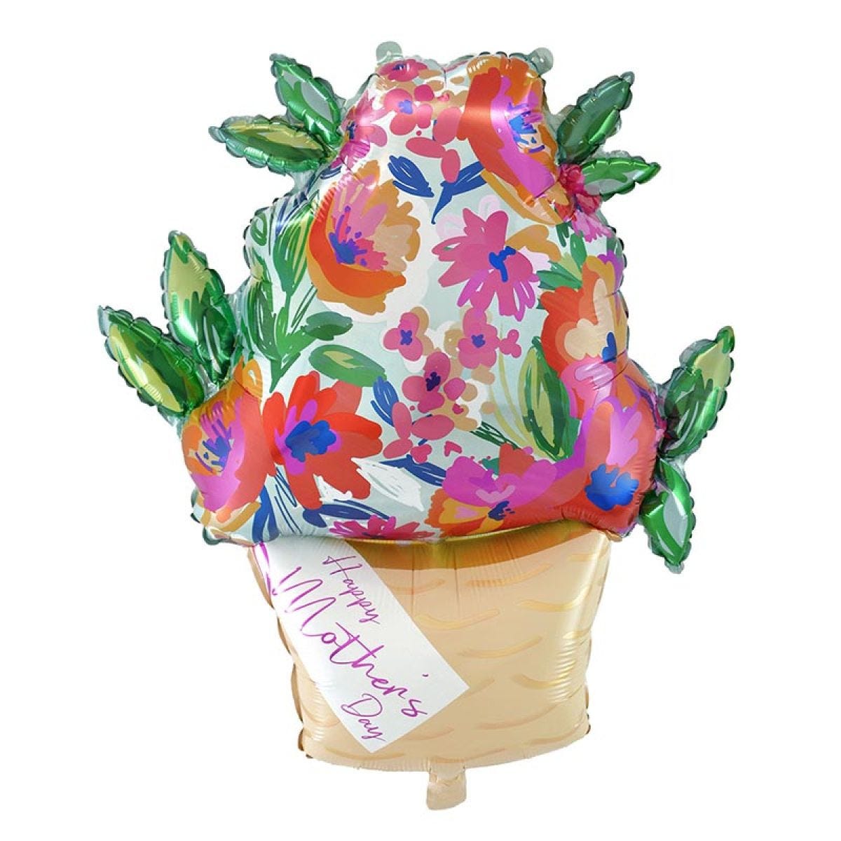 Mother&apos;s Day Floral Bouquet Supershape Balloon - 28" x 23" Foil
