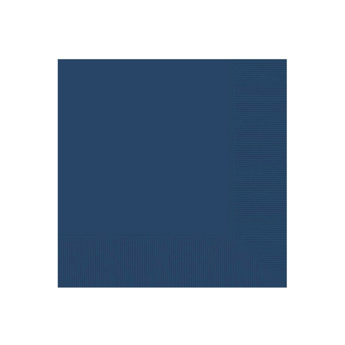 Navy Blue Paper Napkins - 33cm