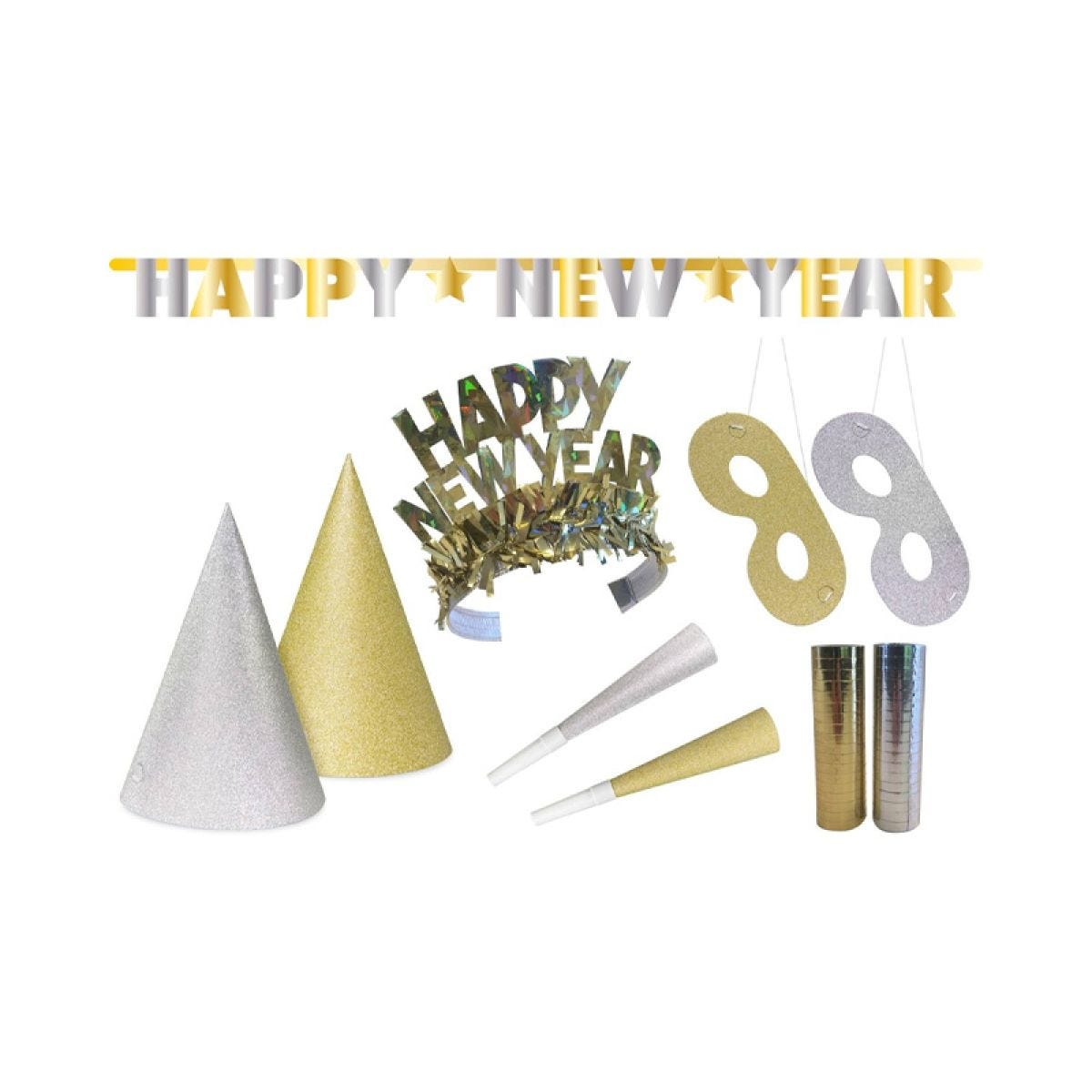 Happy New Year 27 Piece Party Set