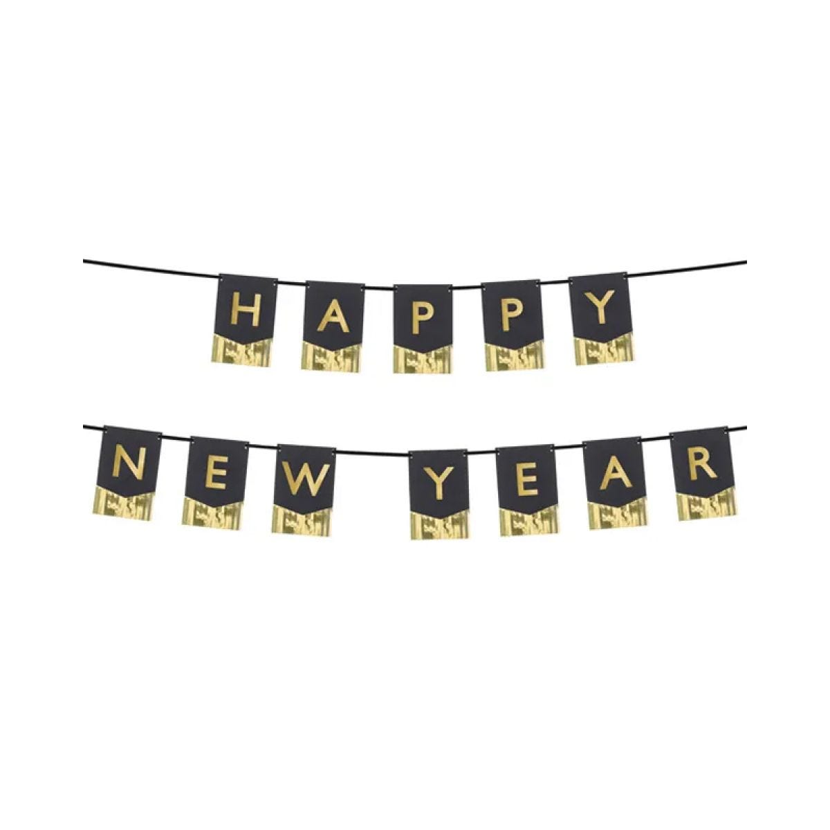 Happy New Year Fringe Bunting - 1.35m