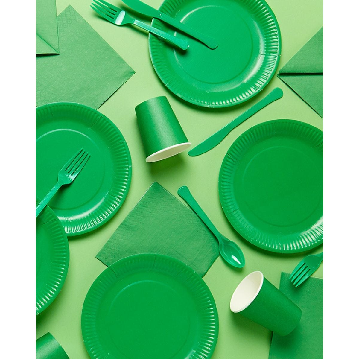 Green Party Tableware