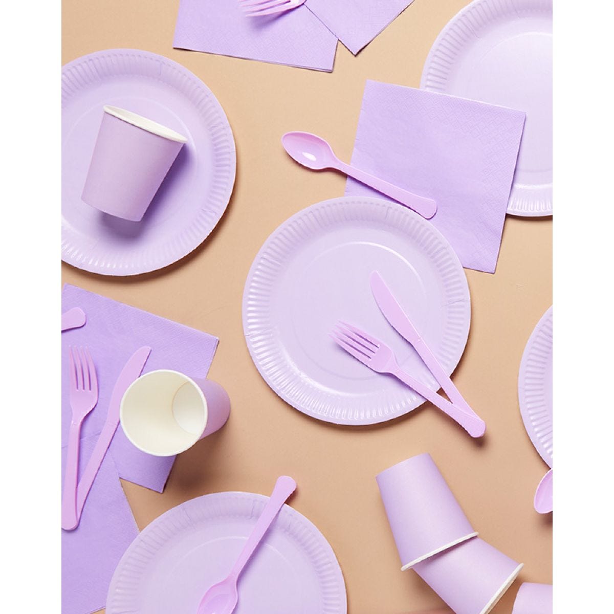 Lavender Party Tableware