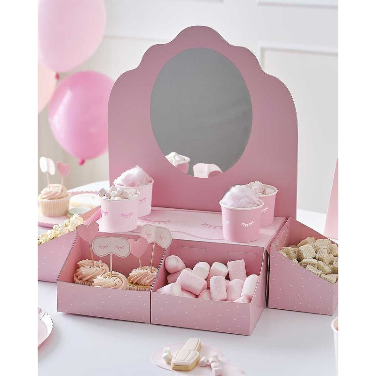 Pamper Party Pamper Station with Mirror & Treat Stand - 41cm x 34cm