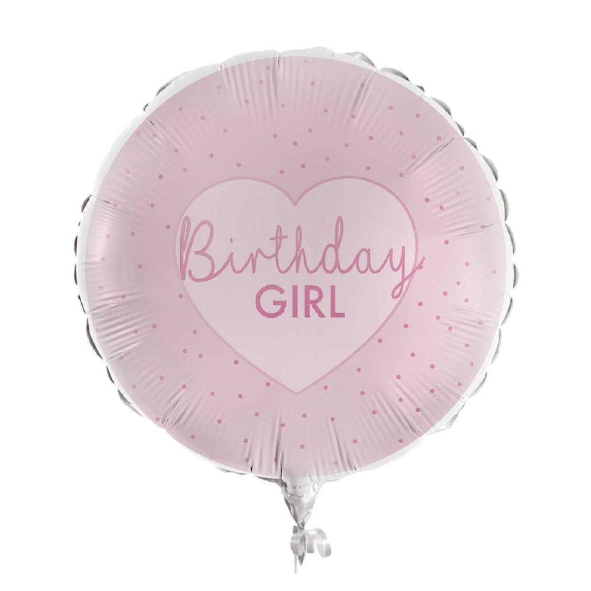 Pamper Party Pink &apos;Birthday Girl&apos; Balloon - 18" Foil