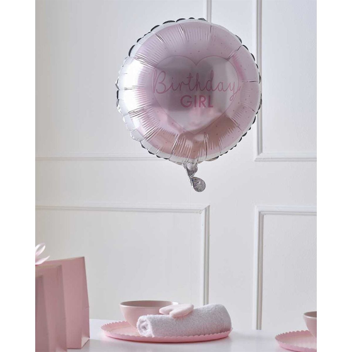 Pamper Party Pink &apos;Birthday Girl&apos; Balloon - 18" Foil