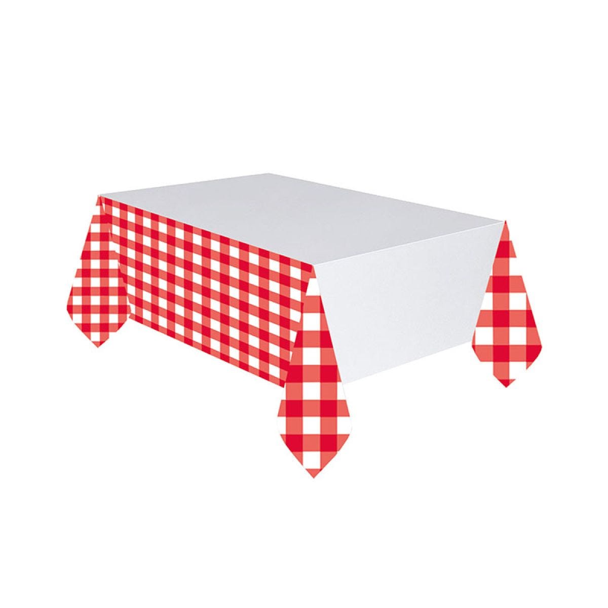 Picnic Party Plastic Tablecover - 1.37m x 2.6m