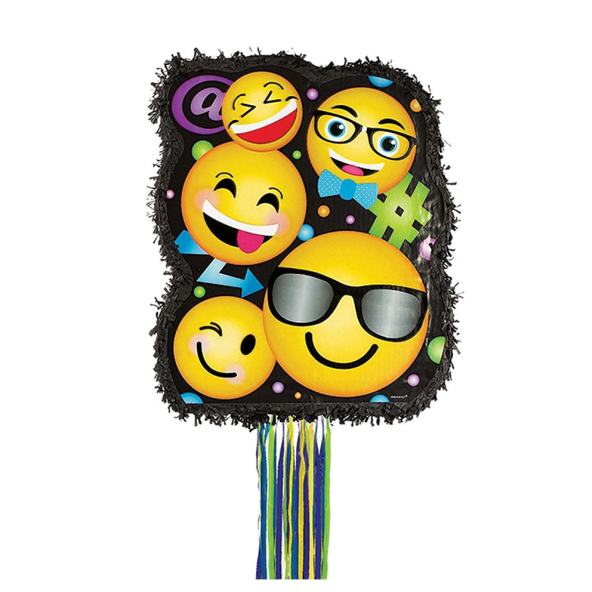 Smiley Emoji Pull PiÃ±ata - 48cm x 47cm