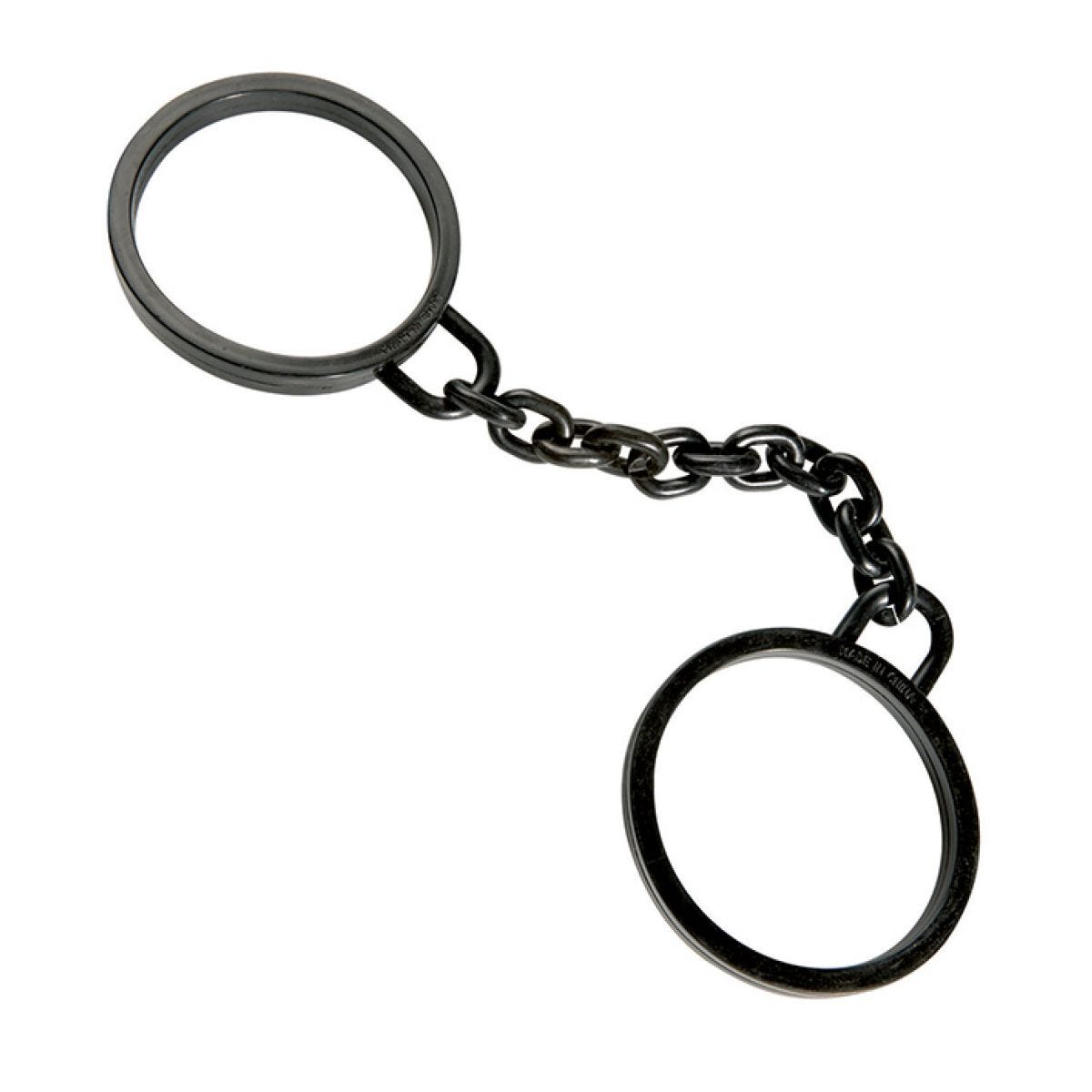 Black Rubber Handcuffs