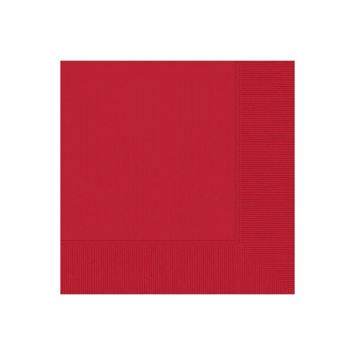 Red Napkins 33cm (20pk)