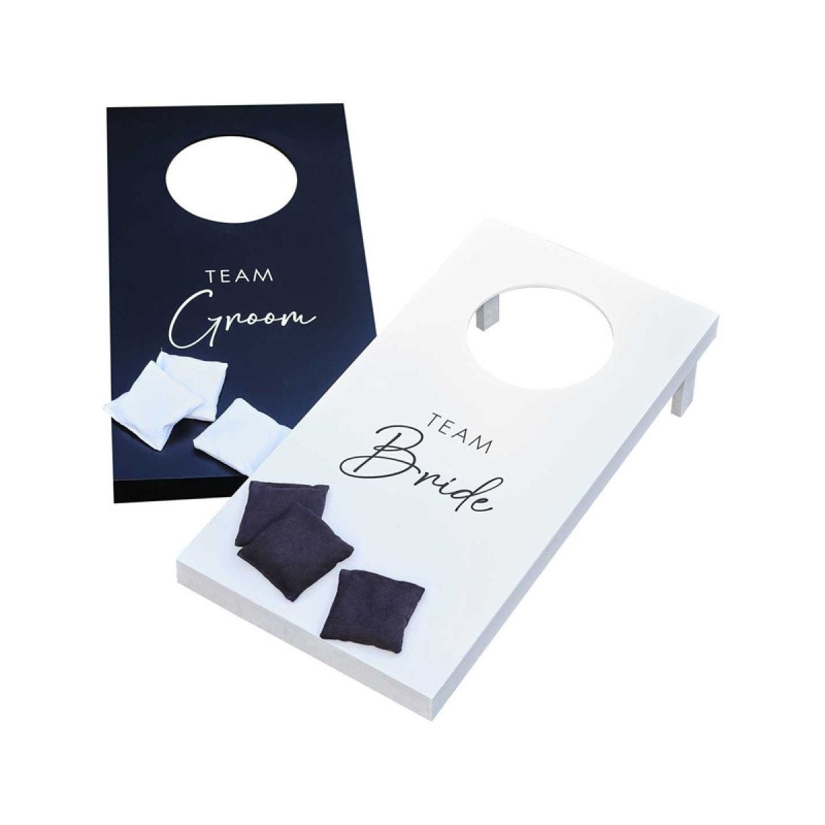Rustic Romance Corn Hole Wedding Game - 60cm x 30cm (2pk)
