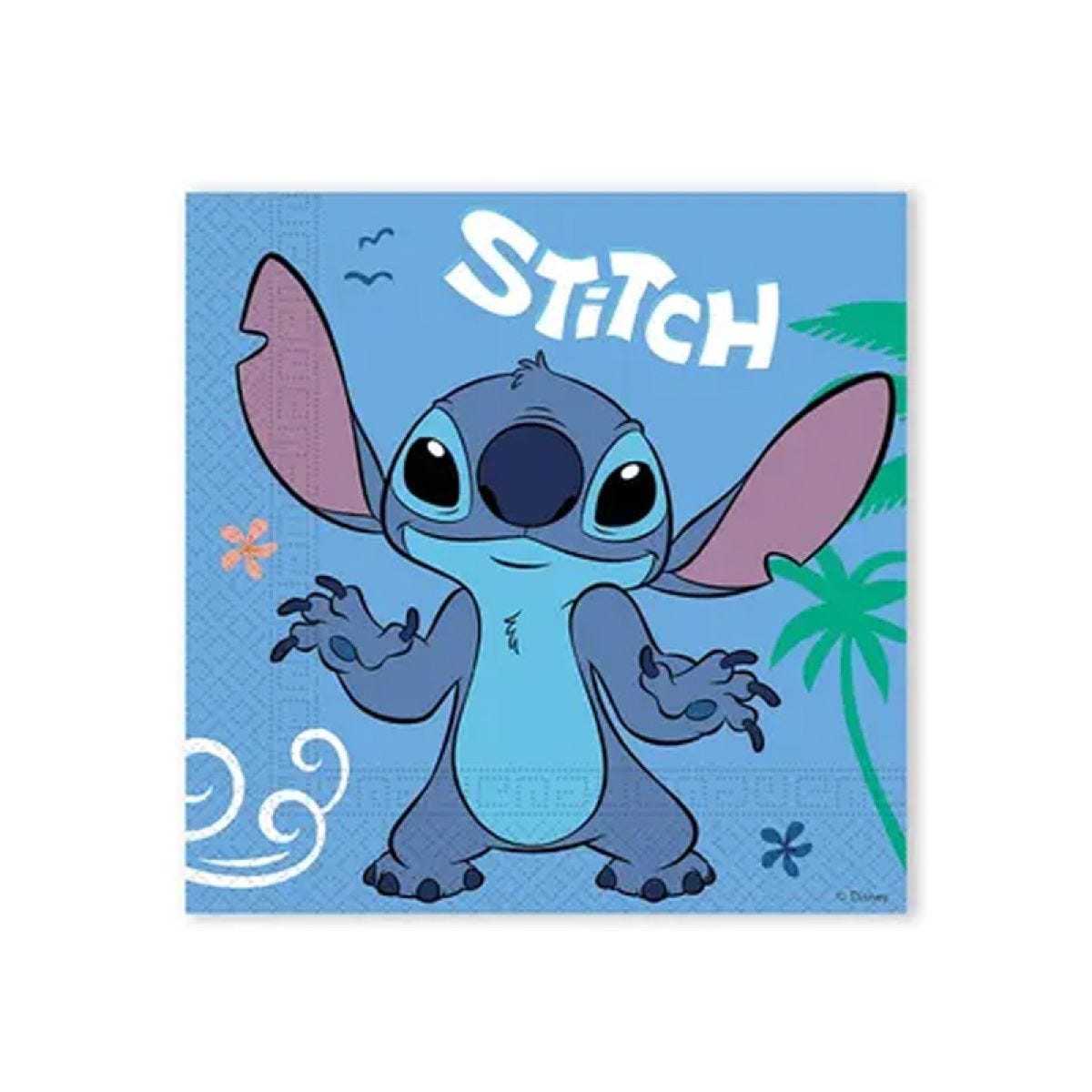 Disney Stitch Party Paper Napkins - 33cm (20pk)