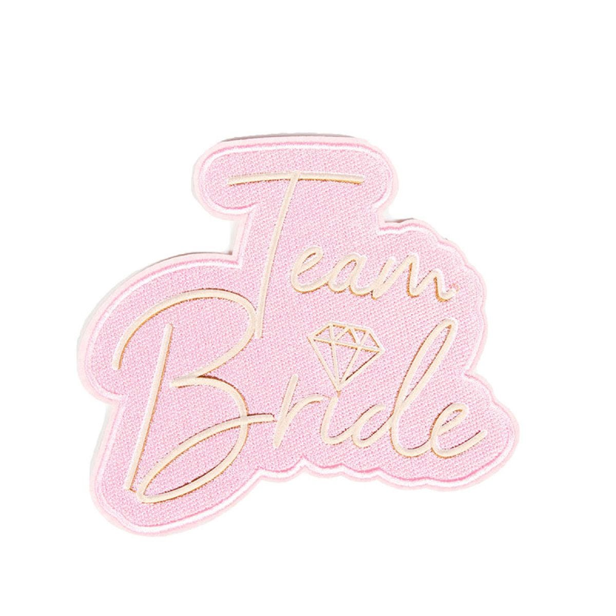 Team Bride Iron On Patches (6pk)