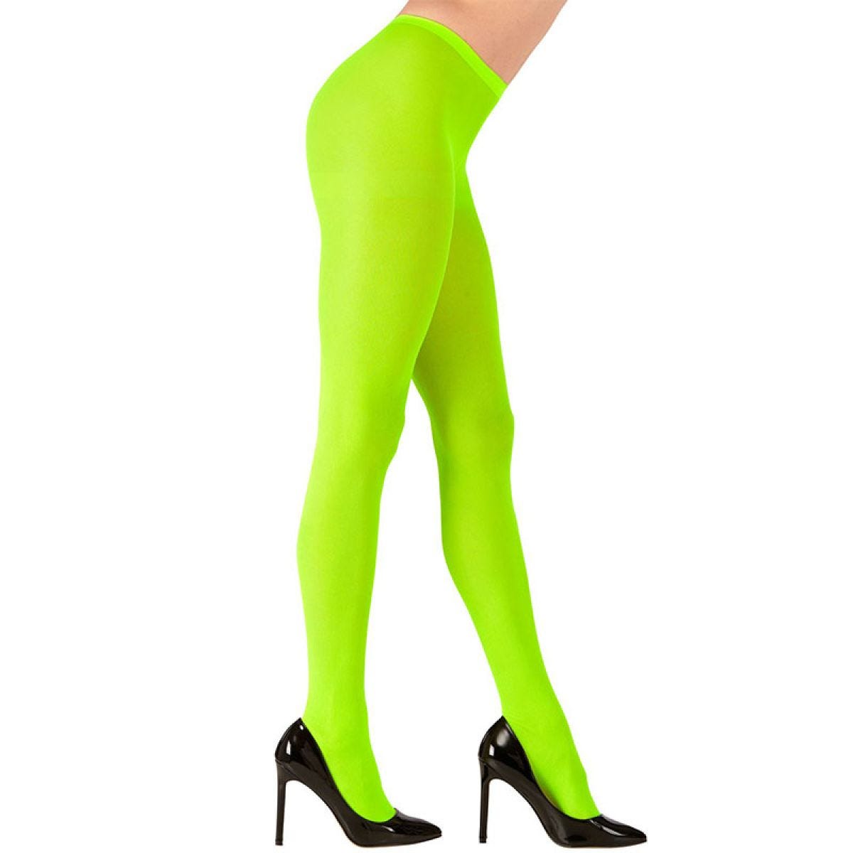 Green Neon Tights - XL