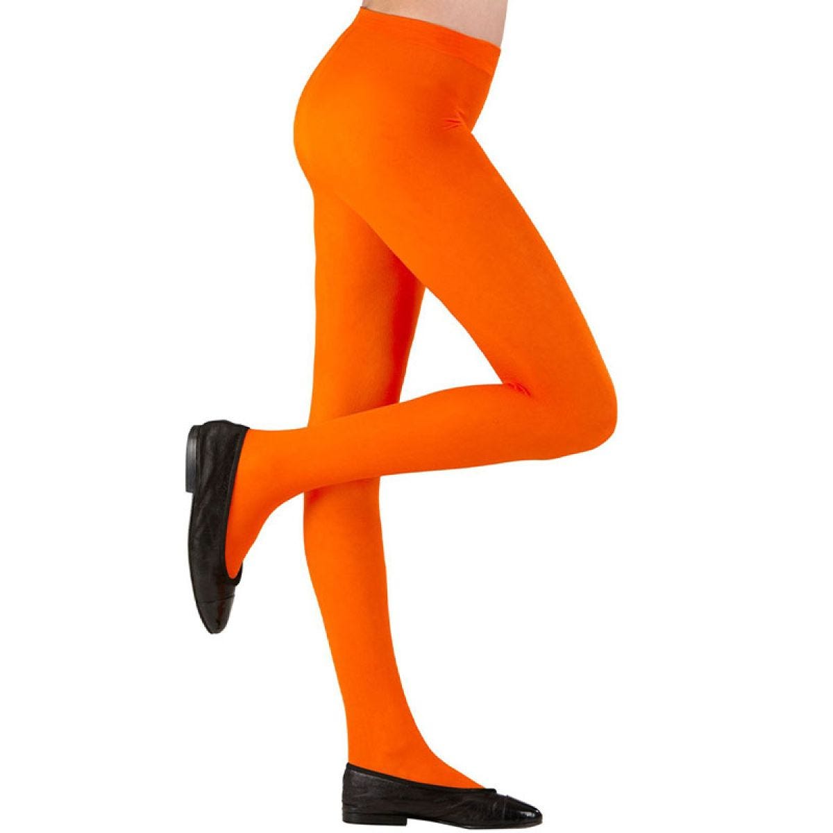 Orange Tights - 1-3 Years