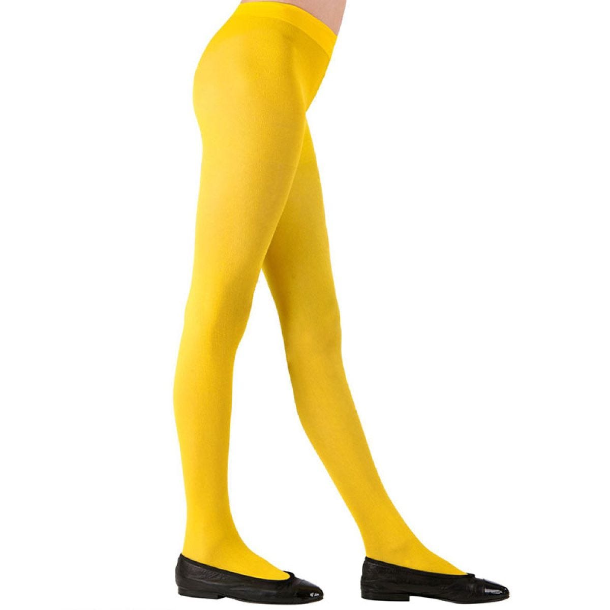 Yellow Tights - 4-6 Years