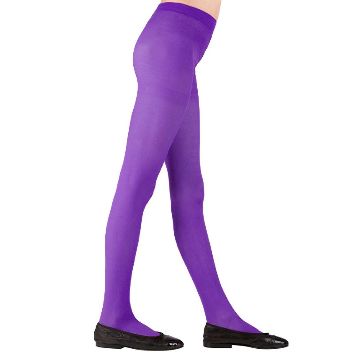 Purple Tights - 1-3 Years