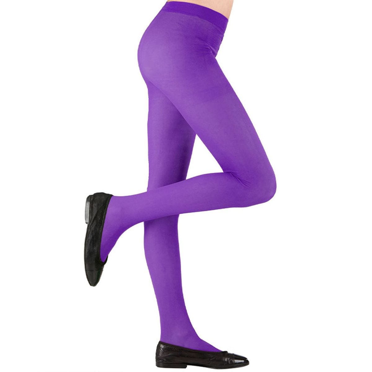 Purple Tights - 7-10 Years