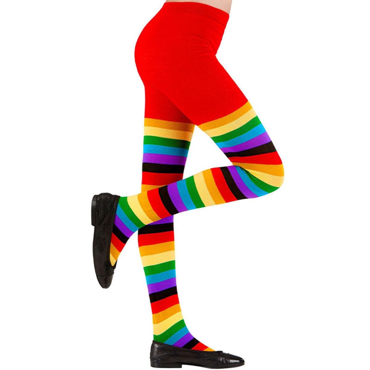 Rainbow Socks Tights - 4-6 Years