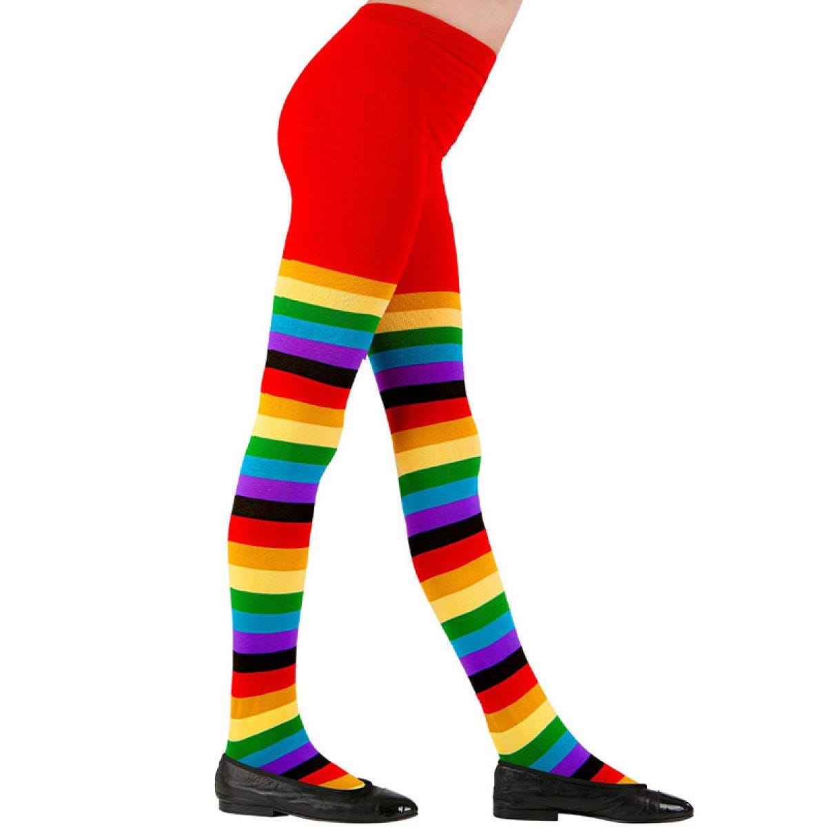 Rainbow Socks Tights - 7-10 Years