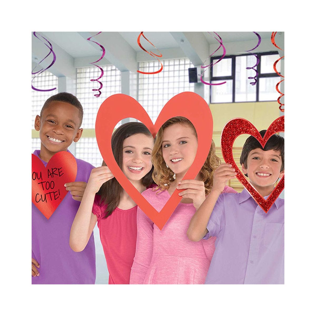 Heart Selfie Photo Props (3pk)