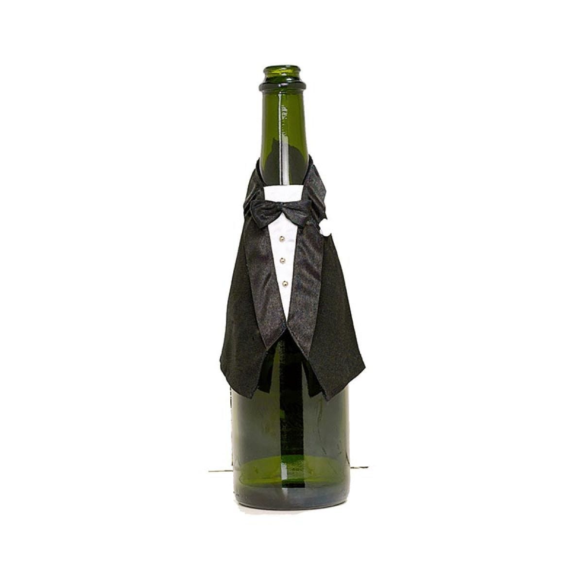 Tuxedo Bottle Jacket Wrap