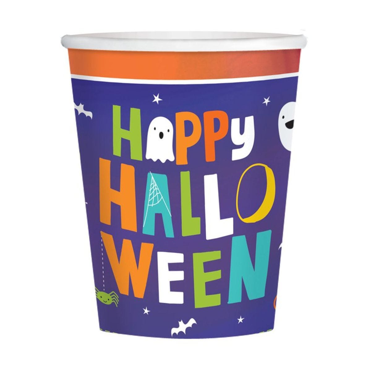 Hallo-ween Friends Cups - 250ml (8pk)