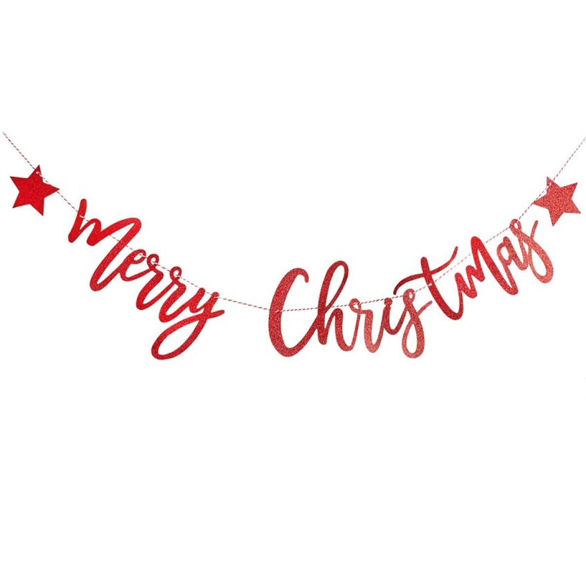 Merry Christmas Bunting - 2m
