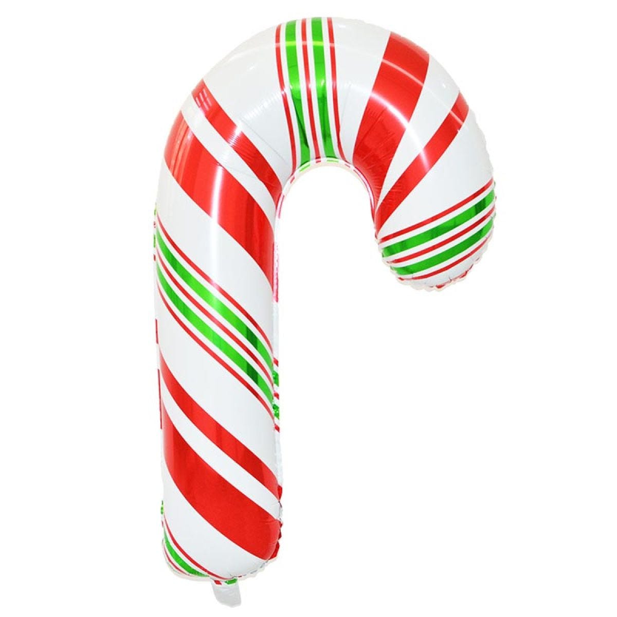 Candy Cane Supershape Balloon - 18" x 31" Foil