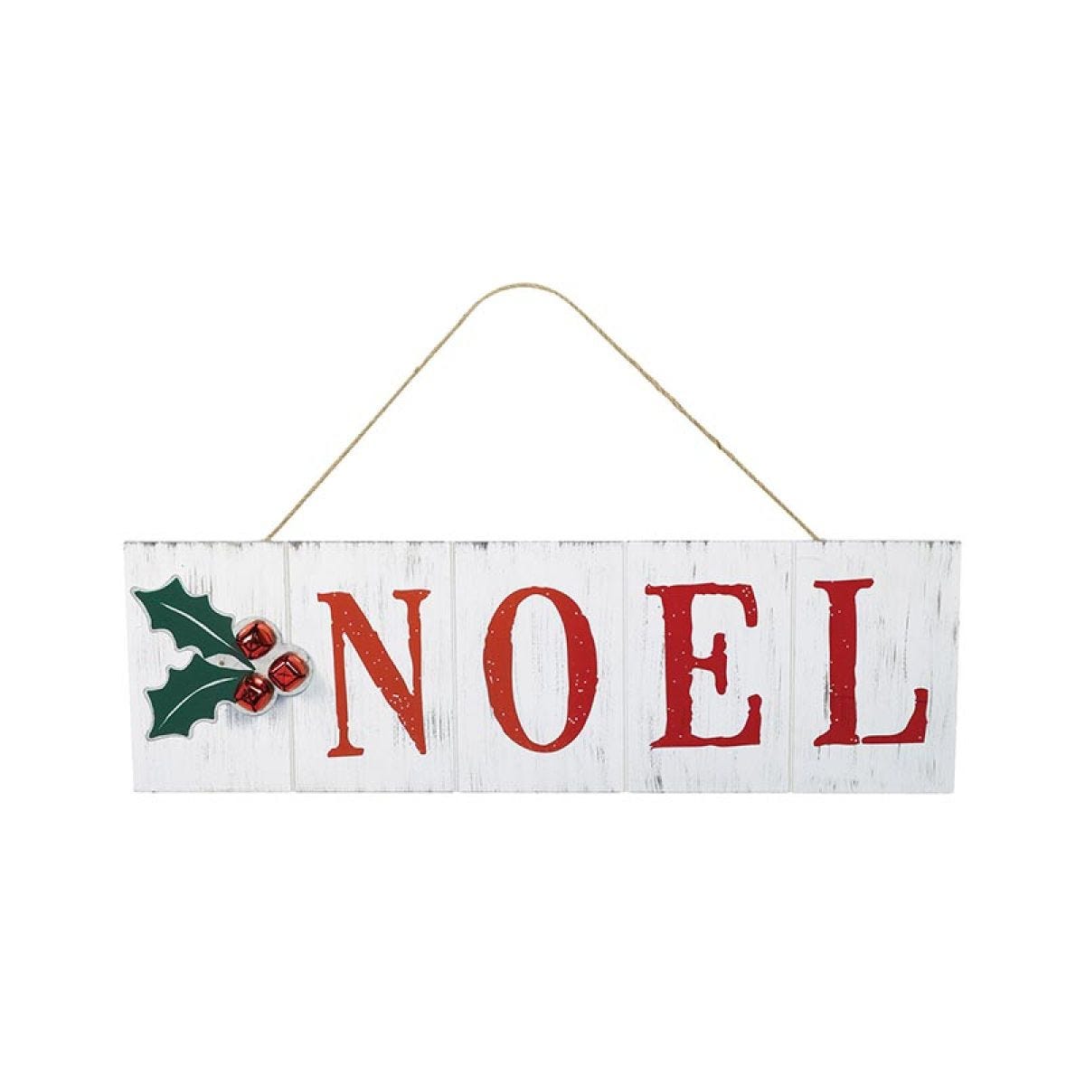 Noel Hanging Sign - 54cm x 22cm
