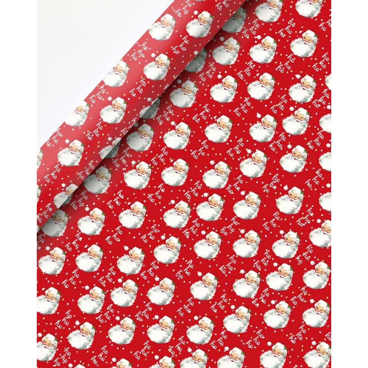 Santa Ho Ho Ho Christmas Gift Wrap - 8m
