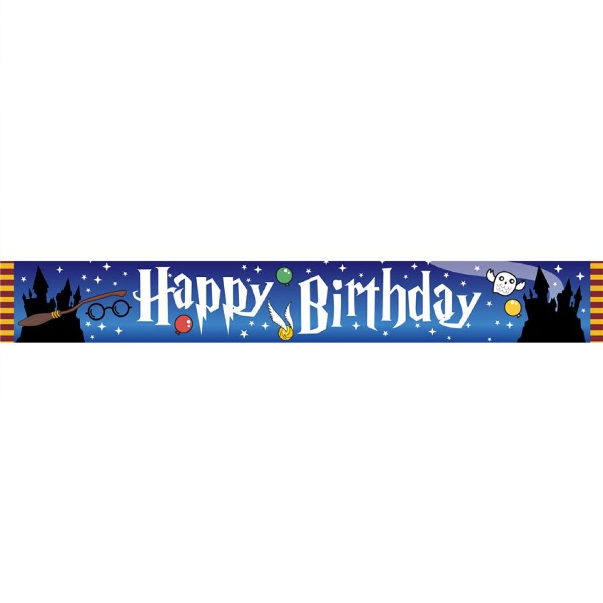 Harry Potter Style Paper Banners - 1m (3pk)