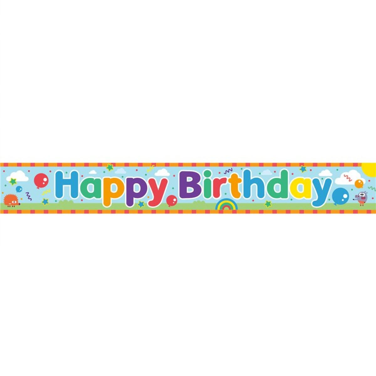 Hey Duggee Style Paper Banners - 1m (3pk)